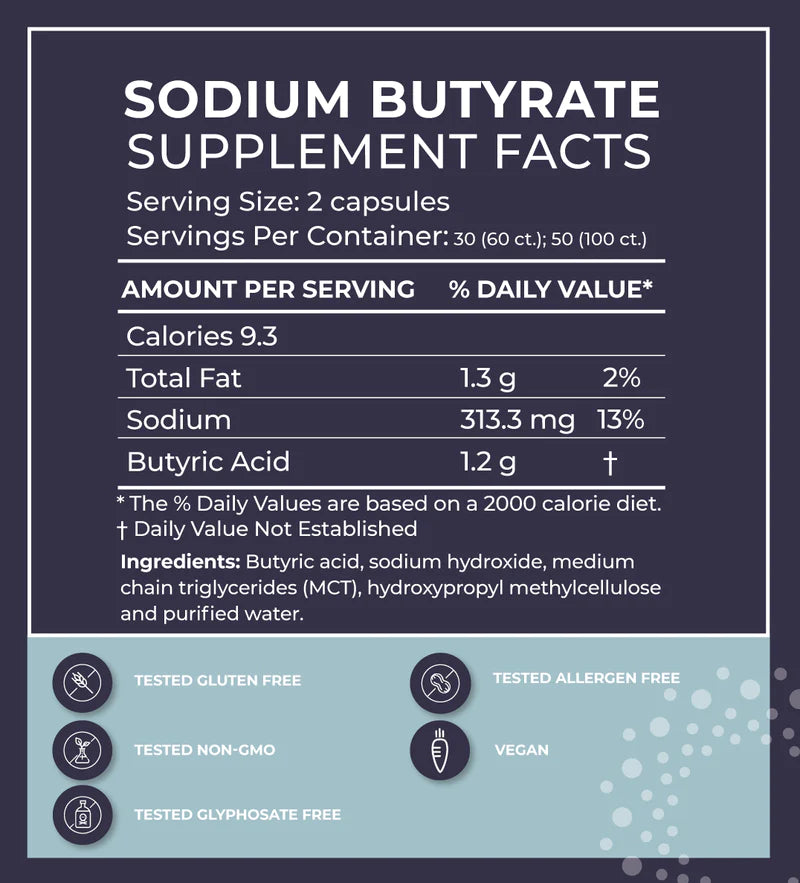 Sodium Butyrate - BodyBio